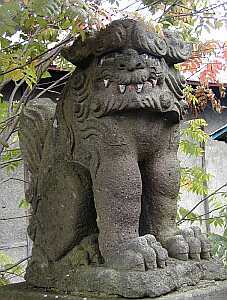 赤倉神社　吽