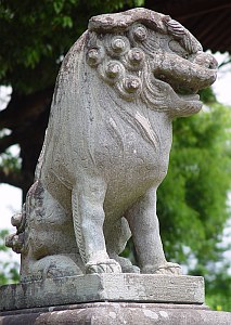 美和神社の狛犬