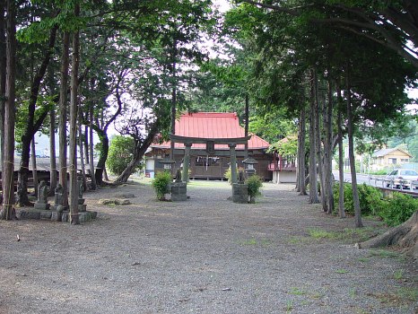 柳原神社全景