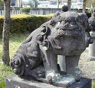 滝尾神社　吽