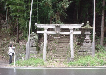 稲荷神社の大黒像