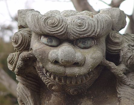 赤羽八幡神社　阿の顔