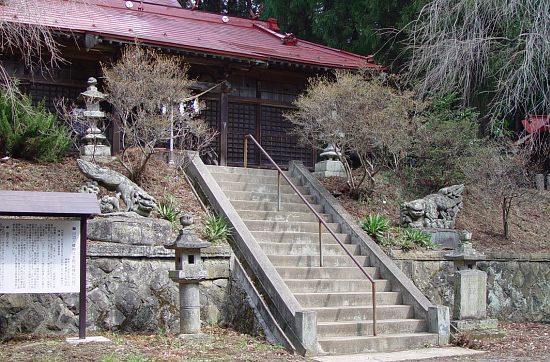 川辺正八幡神社の狛犬
